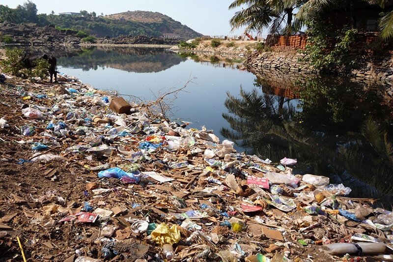 Плотины Кипра наполняются мусором и отходами